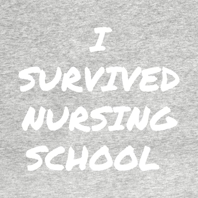 I survived Nursing school by Word and Saying